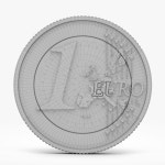 One Euro Coin 3D 모델 $14 - .max .c4d .fbx .ma .obj - Free3D