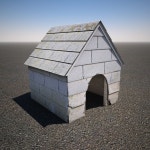 Dog house 3D 모델 $12 - .max .3ds .fbx .obj .dxf - Free3D