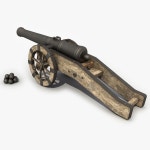 Cannon 3D 모델 $5 - .ige .unknown .max - Free3D