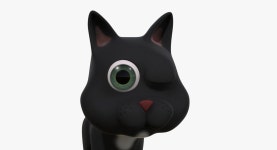 Cartoon Cat Rigged 3D 모델 $69 - .ma .fbx .unknown .obj - Free3D