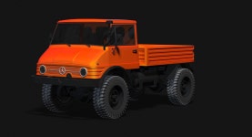 Unimog 406 3D 모델 $58 - .3ds .fbx .max - Free3D