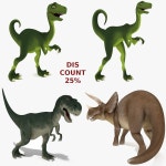 T-Rex 3D 모델 $70 - .unknown .max .3ds .fbx .obj - Free3D