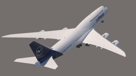 Lufthansa 747-8 3D 모델 $200 - .max - Free3D