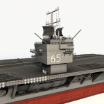 USS 엔터 프라이즈 cvn을 - 65 3D 모델 $19 - .3ds .blend .dae .fbx .max .obj - Free3D