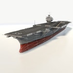 USS 엔터 프라이즈 cvn을 - 65 3D 모델 $19 - .3ds .blend .dae .fbx .max .obj - Free3D
