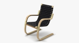 Alvar Aalto 406 3D 모델 $22 - .c4d .fbx .max .ma .obj - Free3D