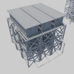 Industry Frames and Structures Set 3D 모델 $159 - .3ds .unknown .fbx .max .obj - Free3D