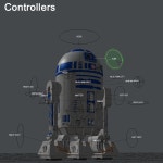R2-D2 3D 모델 $29 - .obj .fbx .lwo - Free3D
