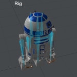 R2-D2 3D 모델 $29 - .obj .fbx .lwo - Free3D