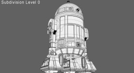 R2-D2 3D 모델 $49 - .obj .fbx .lwo - Free3D