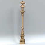 Column 003 3D 모델 $20 - .max .fbx .obj .stl .gltf .usdz - Free3D