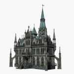 Gothic 3D 모델 다운로드 - Free3D