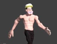 뽀빠이 3D 모델 $9 - .blend - Free3D