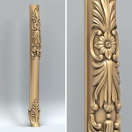 Furniture leg 3D 모델 $10 - .stl - Free3D