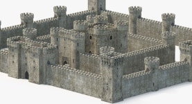 Castle Generic 3D 모델 $199 - .max - Free3D
