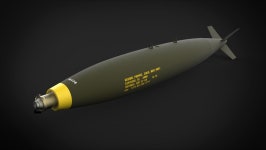 MK-82 3D 모델 $19 - .fbx .obj .max - Free3D