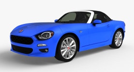 Fiat 124 Spider 2017 3D 모델 $99 - .obj .c4d .max - Free3D