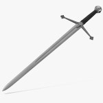 Claymore Sword v1 무료 3D 모델 - .obj .stl - Free3D
