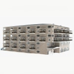 Condominium 3D 모델 $19 - .fbx .ma - Free3D