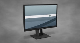HP Z24 3D 모델 $39 - .c4d .3ds .fbx .obj - Free3D