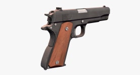 Colt 1911 Pistol 3D 모델 $9 - .ma .fbx .obj - Free3D