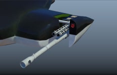 Airwolf Bell 222 Helicopter 3D 모델 $30 - .unknown .fbx .obj .ma - Free3D