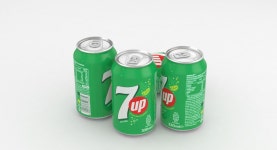 Beverage Can 7up 330ml 3D 모델 $19 - .max - Free3D