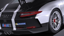 2017-03-0091 | Porsche 911 GT3 Cup 2017 3D 모델 $159 - .3ds .c4d .fbx .lwo .max .obj - Free3D