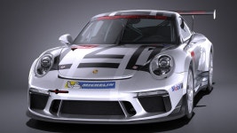 2017-03-0091 | Porsche 911 GT3 Cup 2017 3D 모델 $159 - .3ds .c4d .fbx .lwo .max .obj - Free3D