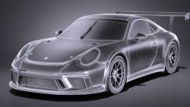 2017-03-0091 | Porsche 911 GT3 Cup 2017 3D 모델 $159 - .3ds .c4d .fbx .lwo .max .obj - Free3D