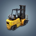 Forklift 3D 모델 $35 - .blend .ma .fbx .3ds .dae .max .c4d - Free3D