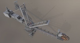 Bagger 288 3D-modell $199 - .dae .fbx .obj .stl .unknown .blend - Free3D