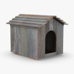 Dog house 3D 모델 $6 - .3ds .c4d .dxf .fbx .obj - Free3D