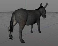 Donkey 3D 모델 $12 - .obj .stl .fbx .c4d .max .ma .unknown - Free3D