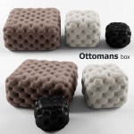 오토만 박스 세트 3D 모델 $10 - .max .obj - Free3D