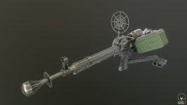 DSHK 3D 모델 $25 - .max .fbx .obj - Free3D
