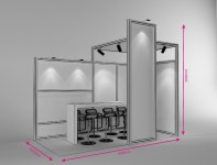 Exhibition stand octanorm maxima 3D 모델 $14 - .fbx .max .obj - Free3D