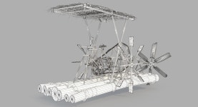 Raft 3D 모델 $19 - .dae .dxf .fbx .max .obj - Free3D