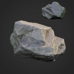 Rock Scan 021 3D 모델 $9 - .max .fbx - Free3D