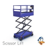 Scissor Lift 3D 모델 $20 - .max .obj .fbx - Free3D