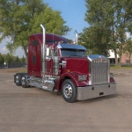 Kenworth W900 Sleeper Cab (2018) Semi Truck with Refrigerated Semi Trailer. 3D 모델 $199 - .obj .max - Free3D