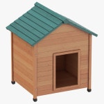 Dog house 3D 모델 $6 - .3ds .c4d .dxf .fbx .obj - Free3D
