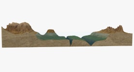 Ocean Floor 3D 모델 $69 - .max .fbx .obj - Free3D