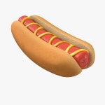 Hotdog 3D 모델 다운로드 - Free3D