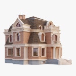 Old Houses 3D 모델 $49 - .ma .obj .fbx - Free3D