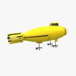 우주선 X402 전투기 3D 모델 $62 - .c4d .3ds .obj .vue .unknown - Free3D