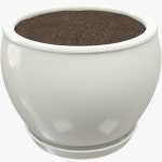 Flower Pot v1 무료 3D 모델 - .obj .stl - Free3D