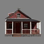 Wood house 3d model 3D 모델 $8 - .unknown .blend .obj .ma .fbx - Free3D