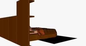 P0015 - bed 3D 모델 $36 - .obj - Free3D