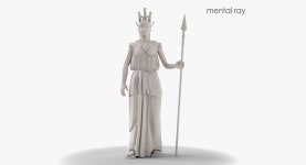 아테나 프로 마 코스 3D 모델 $59 - .3ds .fbx .max .obj .ma .c4d - Free3D